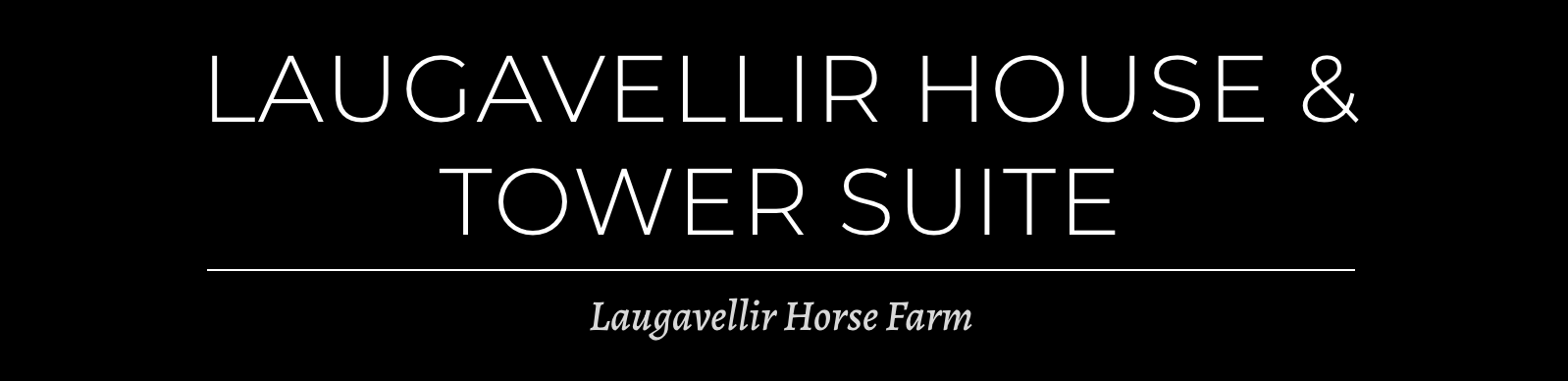 Welcome to Laugavellir
